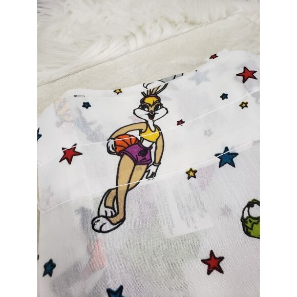 Space Jam Valance 84x15 Rod vintage bedroom Michael Jordan Looney Toons curtain - Picture 8 of 10